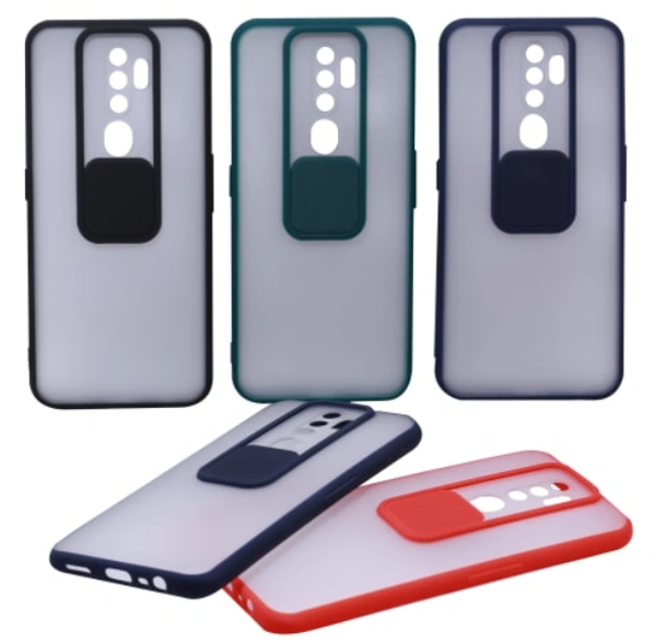 Imported  Shutter Smoke Case New Camera Lens Protection | Camera Shutter TPU PC Sliding translucent len slide Phone Case | Hard PC Back Sheet Hot Running Product | Slider Camera Hard Case | - CALL 9093416366 FOR ORDER MODEL